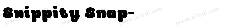 Snippity Snap字体转换